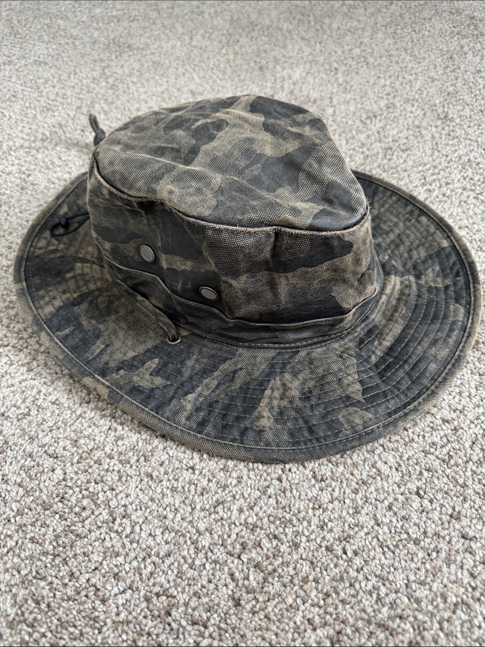 Coolibar Outback Camo Boonie Hat UPF 50+